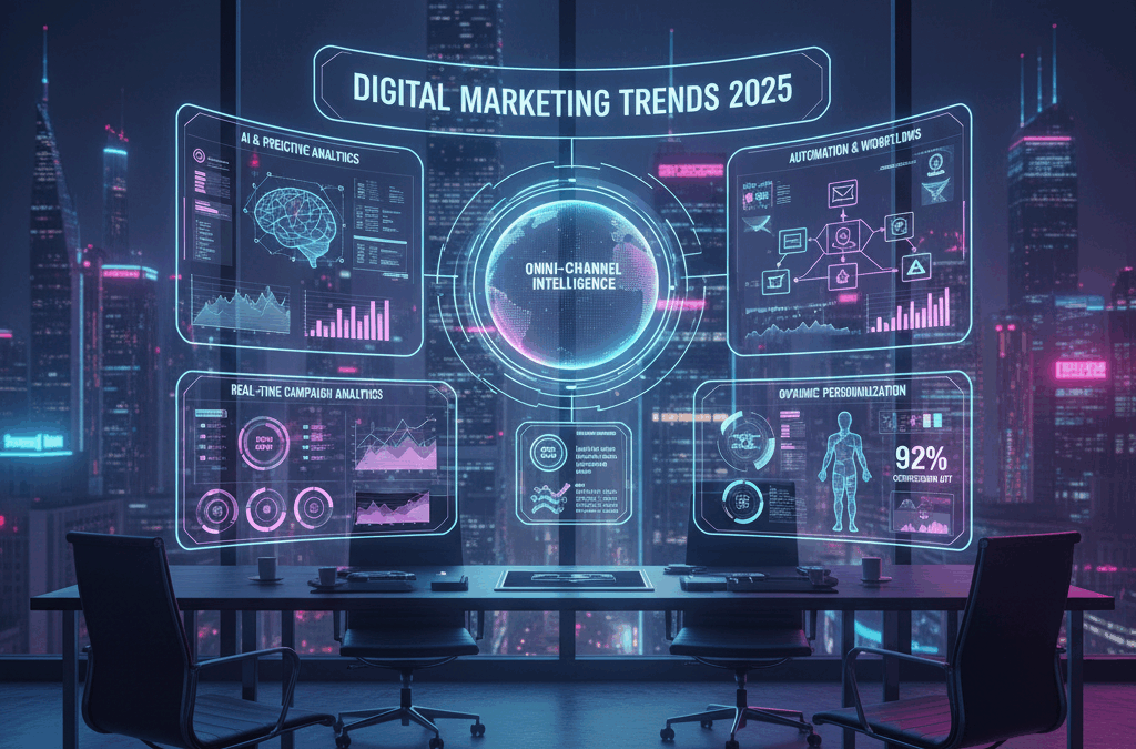 Advanced Digital Marketing Trends 2025 – AI, Automation & Personalization