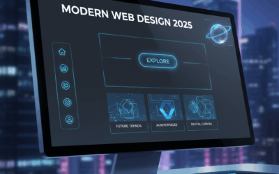 Top Modern Web Design Trends in 2025 & Beyond